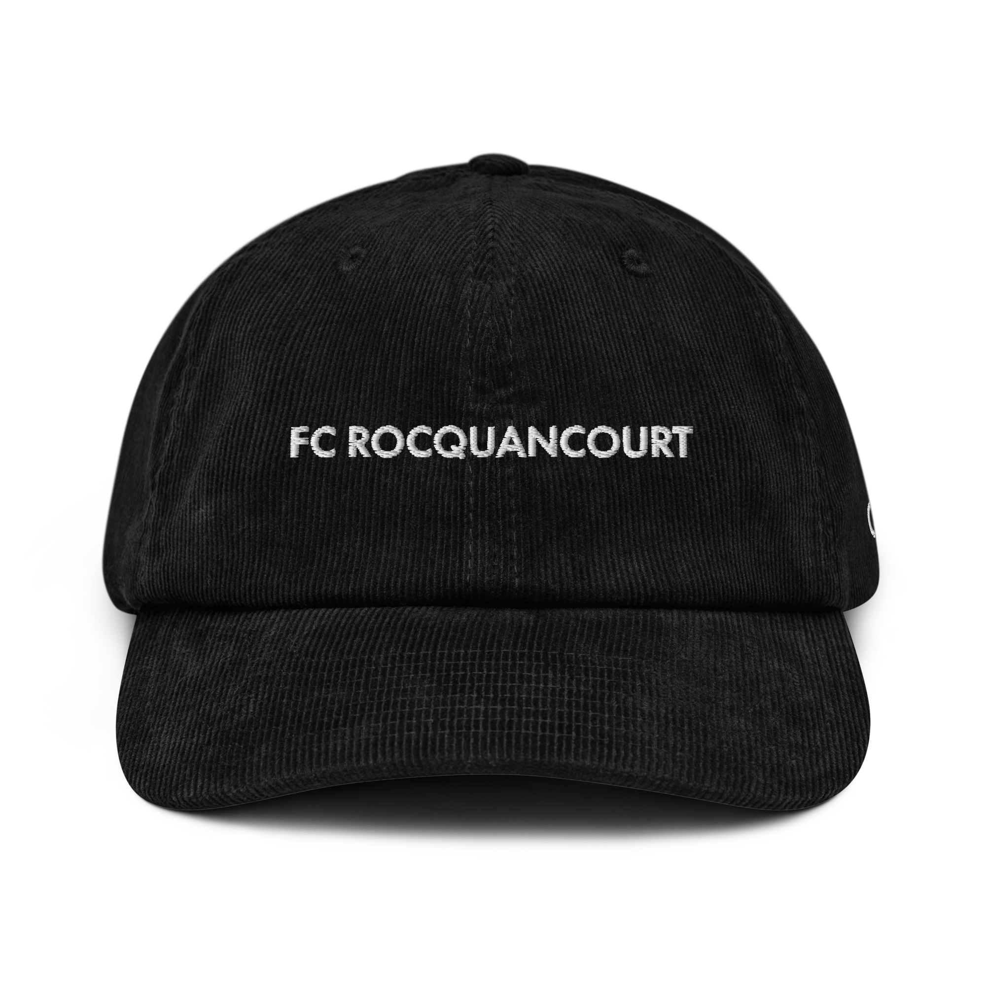 Casquette en velours côtelé